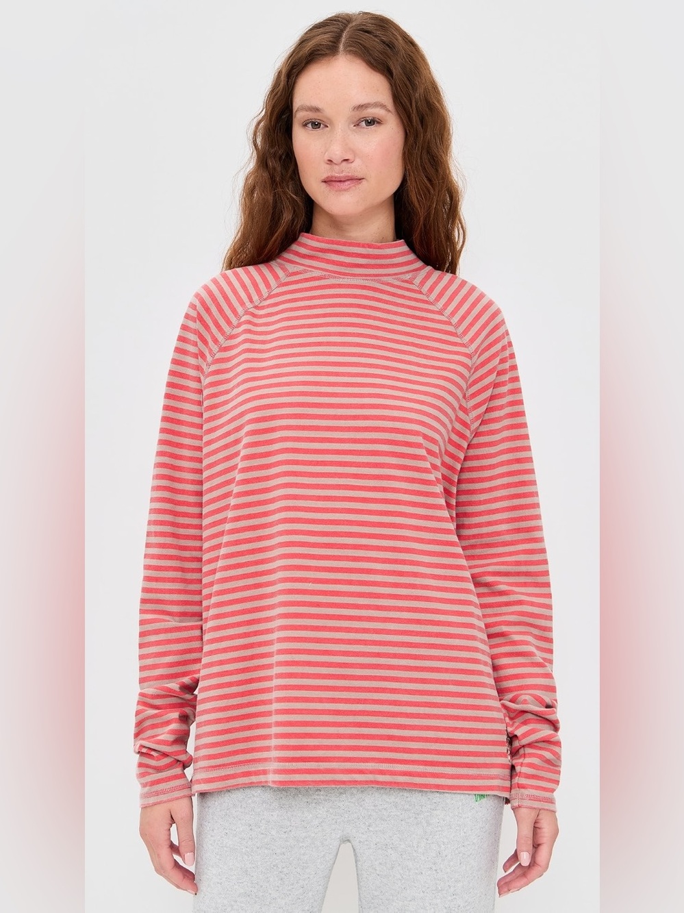 NWT ❤️ FP MOVEMENT ❤️Restoration Yarn Dye Stripe Layer Top